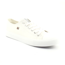 Baskets à lacets Big star 274869 blanc 1