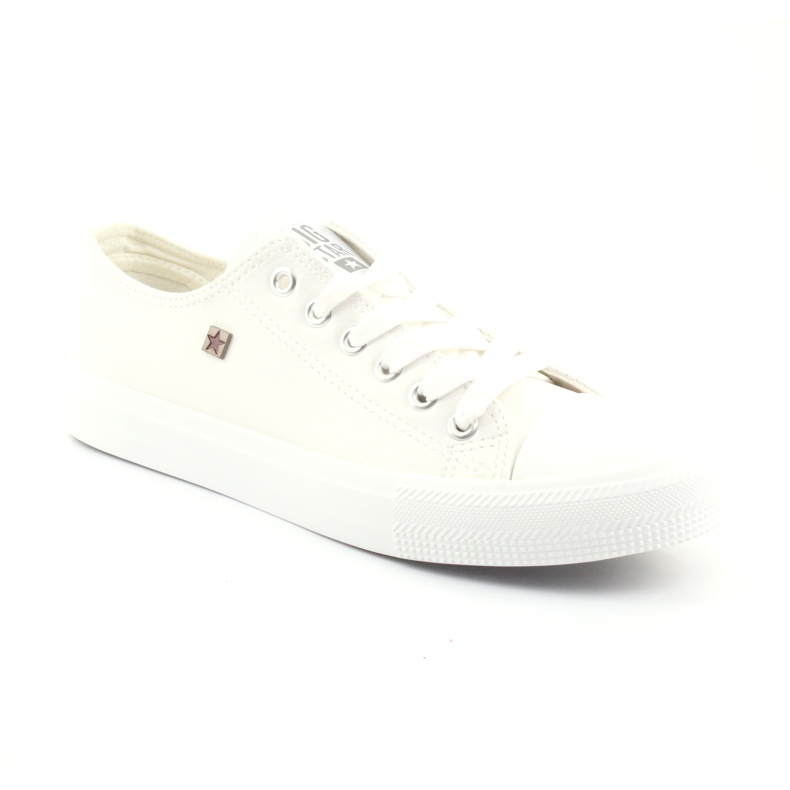 Baskets à lacets Big star 274869 blanc 1