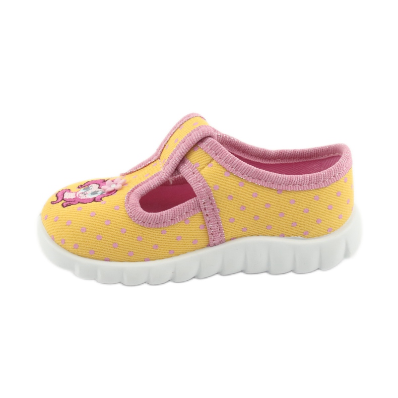 Chaussures enfant Befado 535P001 rose jaune 2