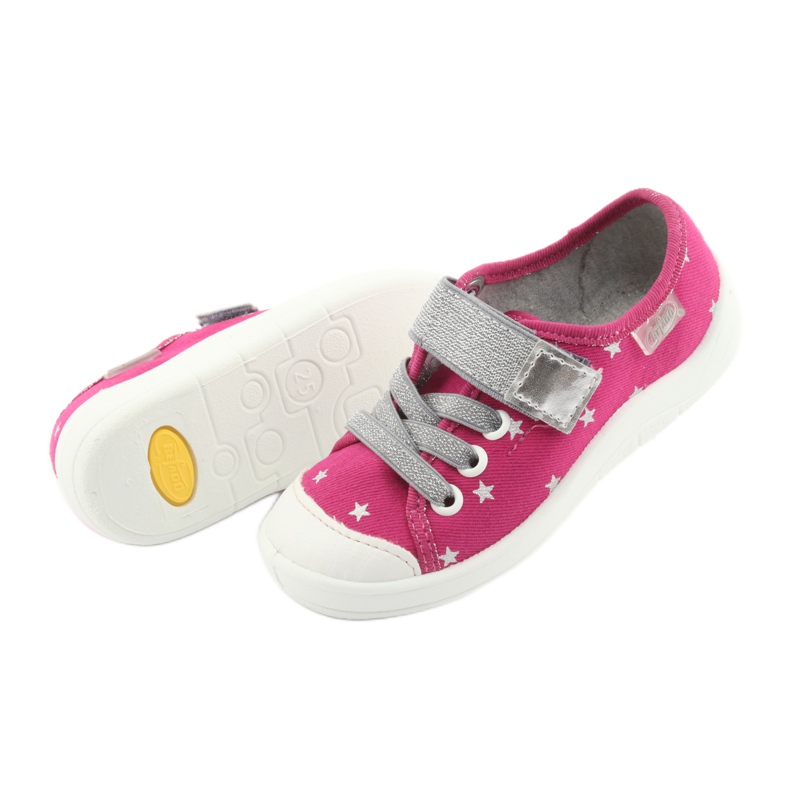 Chaussures enfant Befado 251X106 rose gris 4