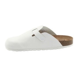 Chaussons médicaux homme BIOX Berney blanc blanche 2