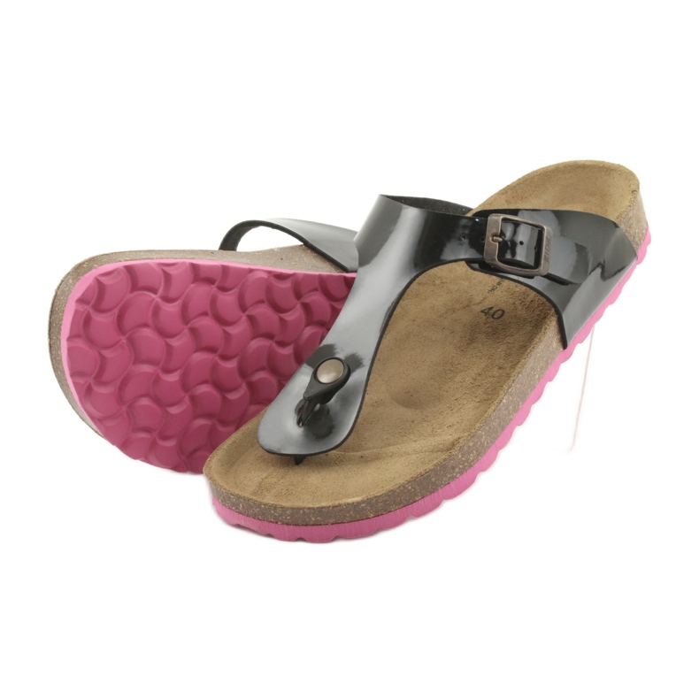 Pantoufles médicales BIOX noires 4