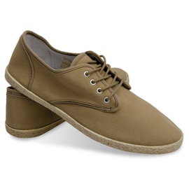 Baskets Espadrilles Paille 8740 Semelle Camel brun 3