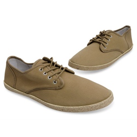 Baskets Espadrilles Paille 8740 Semelle Camel brun 2