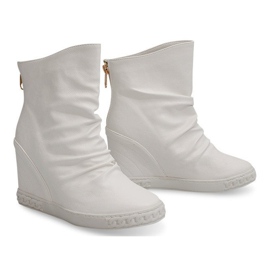 Baskets Baskets Sur Bottes Compensées Ovye 397 Blanc blanche 3