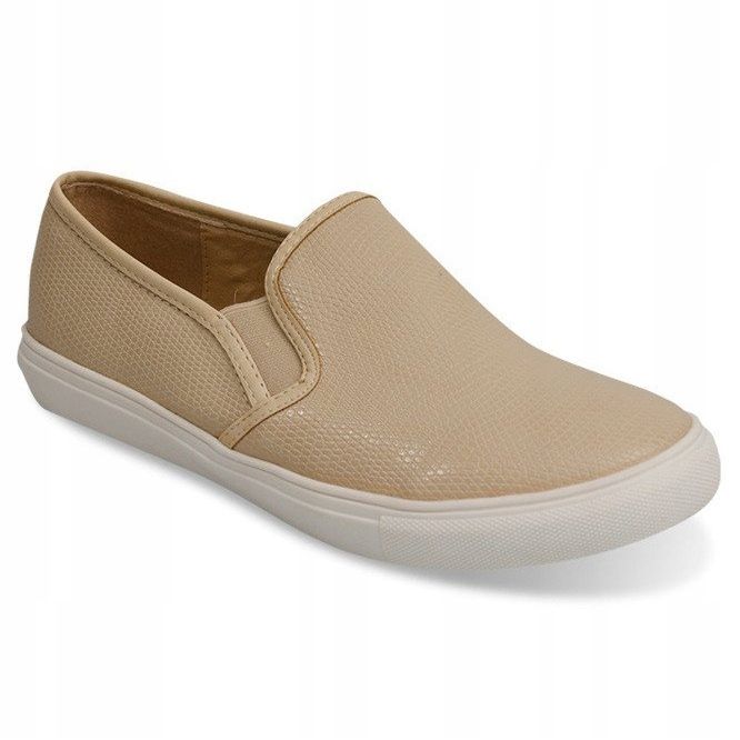 Baskets à enfiler Slip On 2207 Beige 1