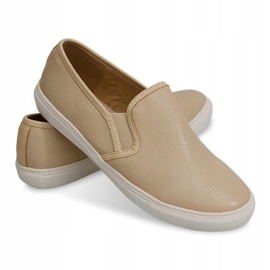 Baskets à enfiler Slip On 2207 Beige 4