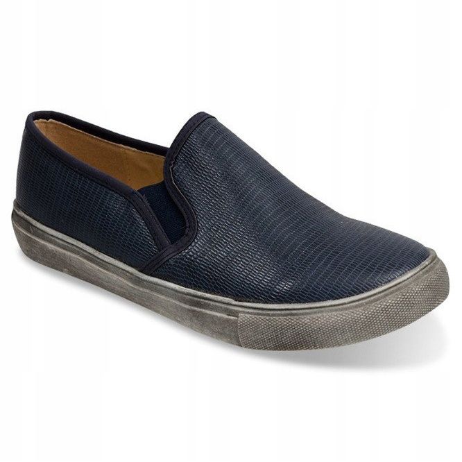 Baskets Slip On Slip On 2207 Bleu Marine 1