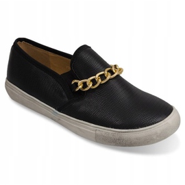 Baskets Slip On 7064 Noir 1