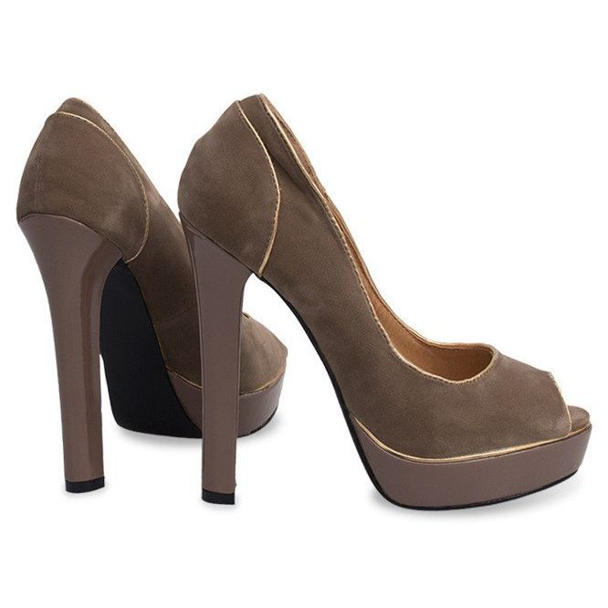 Talons Ouverts Classiques Sur Plateforme 805 Beige 1 Talons Ouverts Classiques Sur Plateforme 805 Beige 1