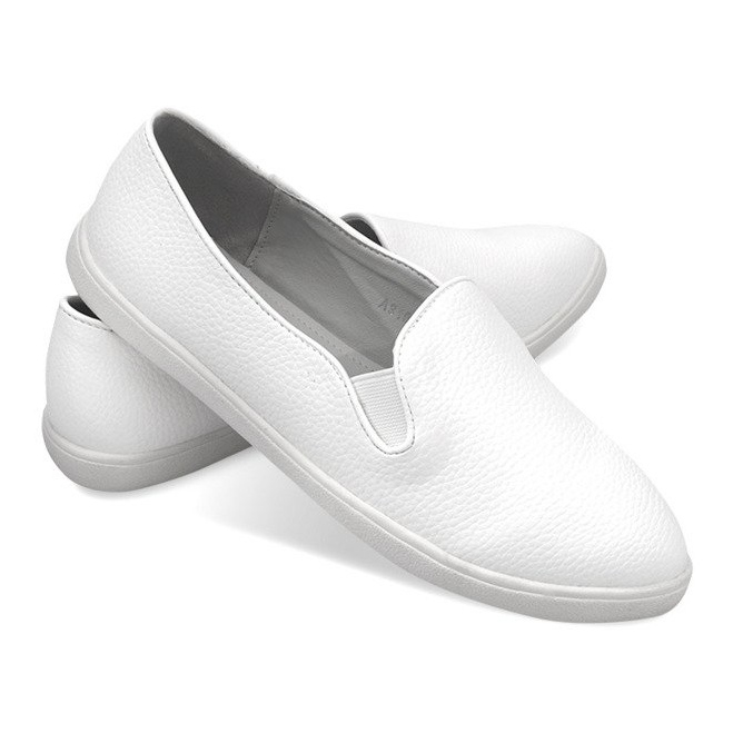 Baskets Slip On A910 Blanc blanche 2