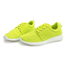 Baskets de sport D016 Jaune 5