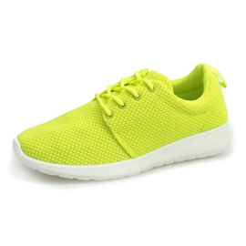 Baskets de sport D016 Jaune 4