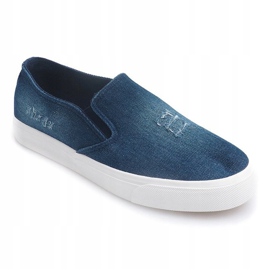 Jean Slip On K-89 Bleu Marine 1