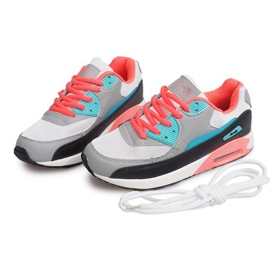 Baskets de sport B306A-62 noir gris multicolore 1