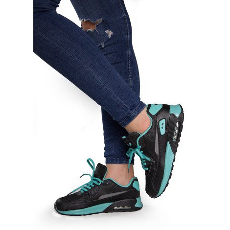 Baskets Baskets Néon B306A-17 noir 2