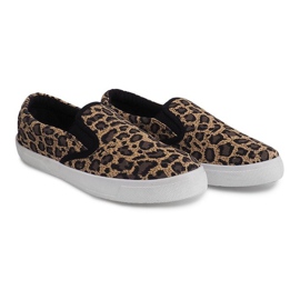 Baskets à enfiler SKN18 Lampard brun multicolore 1