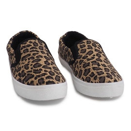 Baskets à enfiler SKN18 Lampard brun multicolore 2