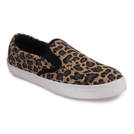 Baskets à enfiler SKN18 Lampard brun multicolore 4