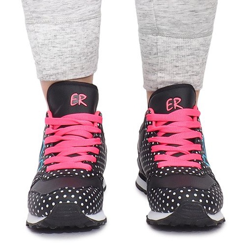 Baskets de sport B1573-1 Noir le noir multicolore 1