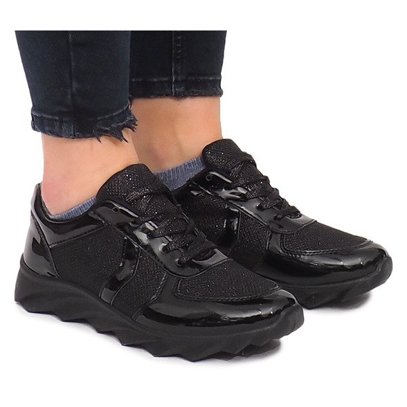 Baskets de sport B8890-3 Noir 2