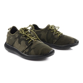 Chaussures de course de sport F369-2 Moro multicolore vert 2