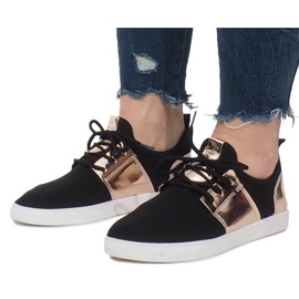 Baskets de sport noires Jovite 1