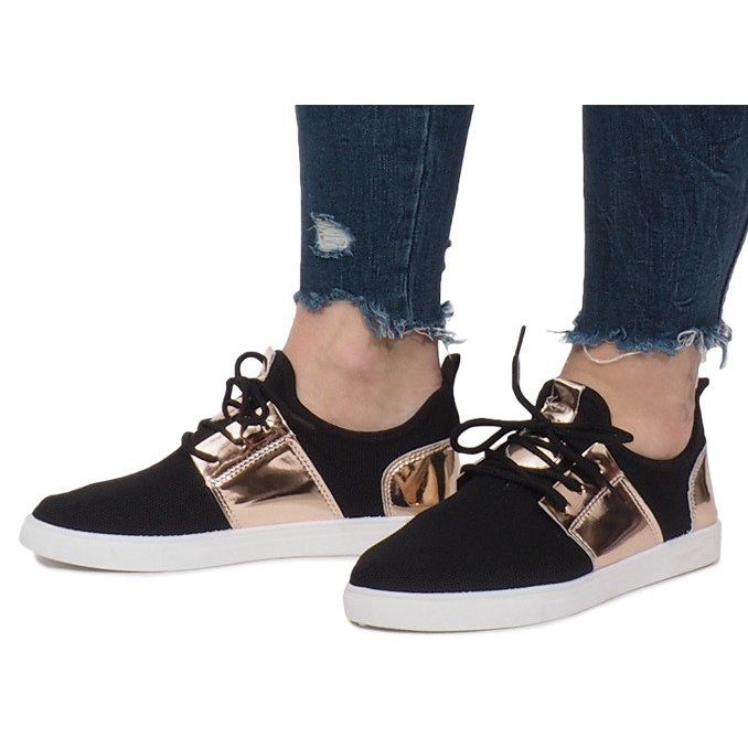 Baskets de sport noires Jovite 2