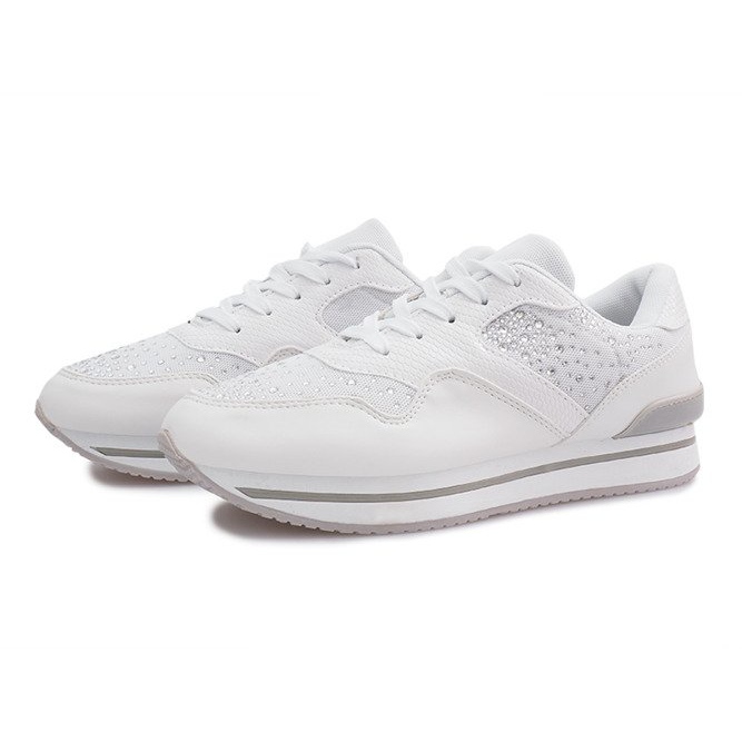 Baskets de sport blanches Odette 1