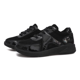 Baskets de sport Olive Noir 1