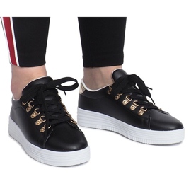 Baskets noires Rucola le noir 2
