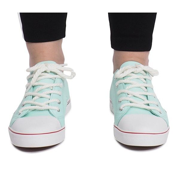 Baskets ajourées vertes Lavso 1