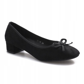 Escarpins noirs sur le poteau Espanola 1