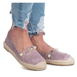 Espadrilles or soleil violet 1