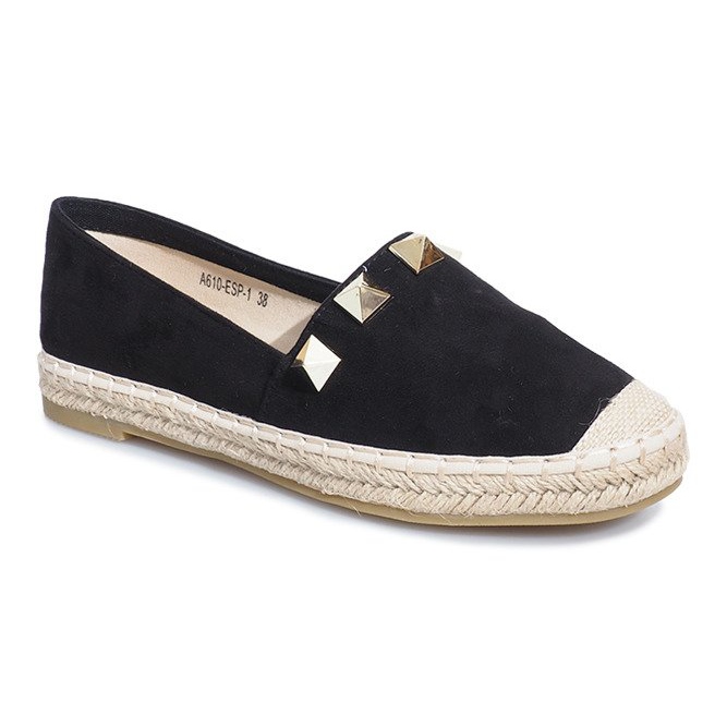 Espadrilles Soleil Or Noir 1