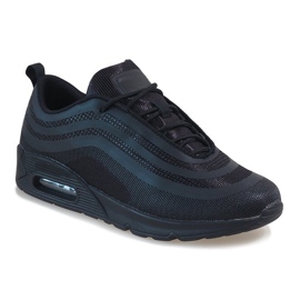Chaussures de sport noires pour hommes V0270-2 1
