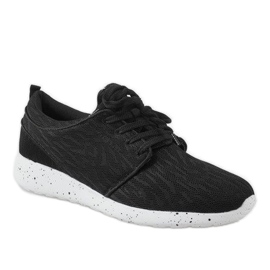 Chaussures de sport noires pour hommes M637-1 1