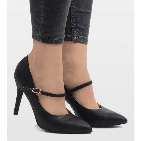 Escarpins noirs classiques Montr 1