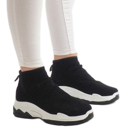 Baskets de sport noires A88-22 1