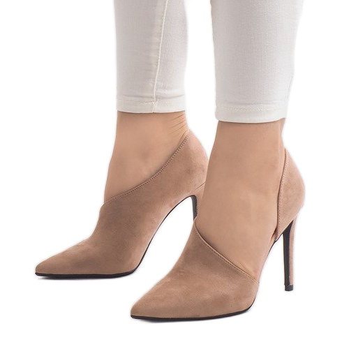 Escarpins roses asymétriques C82A 1 Escarpins roses asymétriques C82A 1