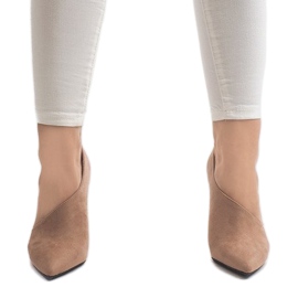 Escarpins roses asymétriques C82A 2 Escarpins roses asymétriques C82A 2