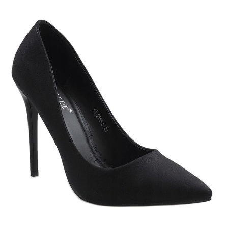 Escarpins classiques noirs AT-0596-L 1