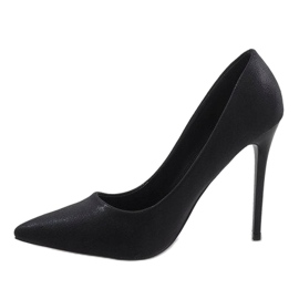 Escarpins classiques noirs AT-0596-L le noir 2