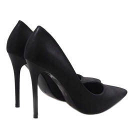 Escarpins classiques noirs AT-0596-L le noir 5