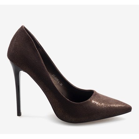 Talons hauts classiques marron AT-0596-L brun 2