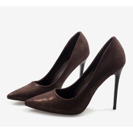Talons hauts classiques marron AT-0596-L brun 3