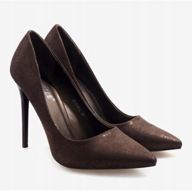 Talons hauts classiques marron AT-0596-L brun 5