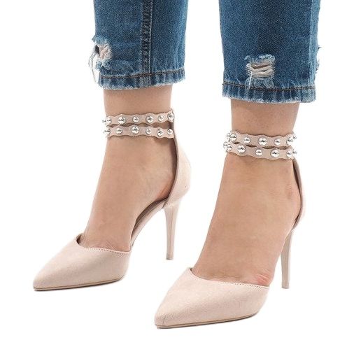 Sandales à talons beiges B-51 1