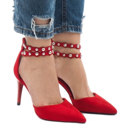 Sandales à talons rouges B-51 2