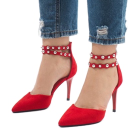 Sandales à talons rouges B-51 1